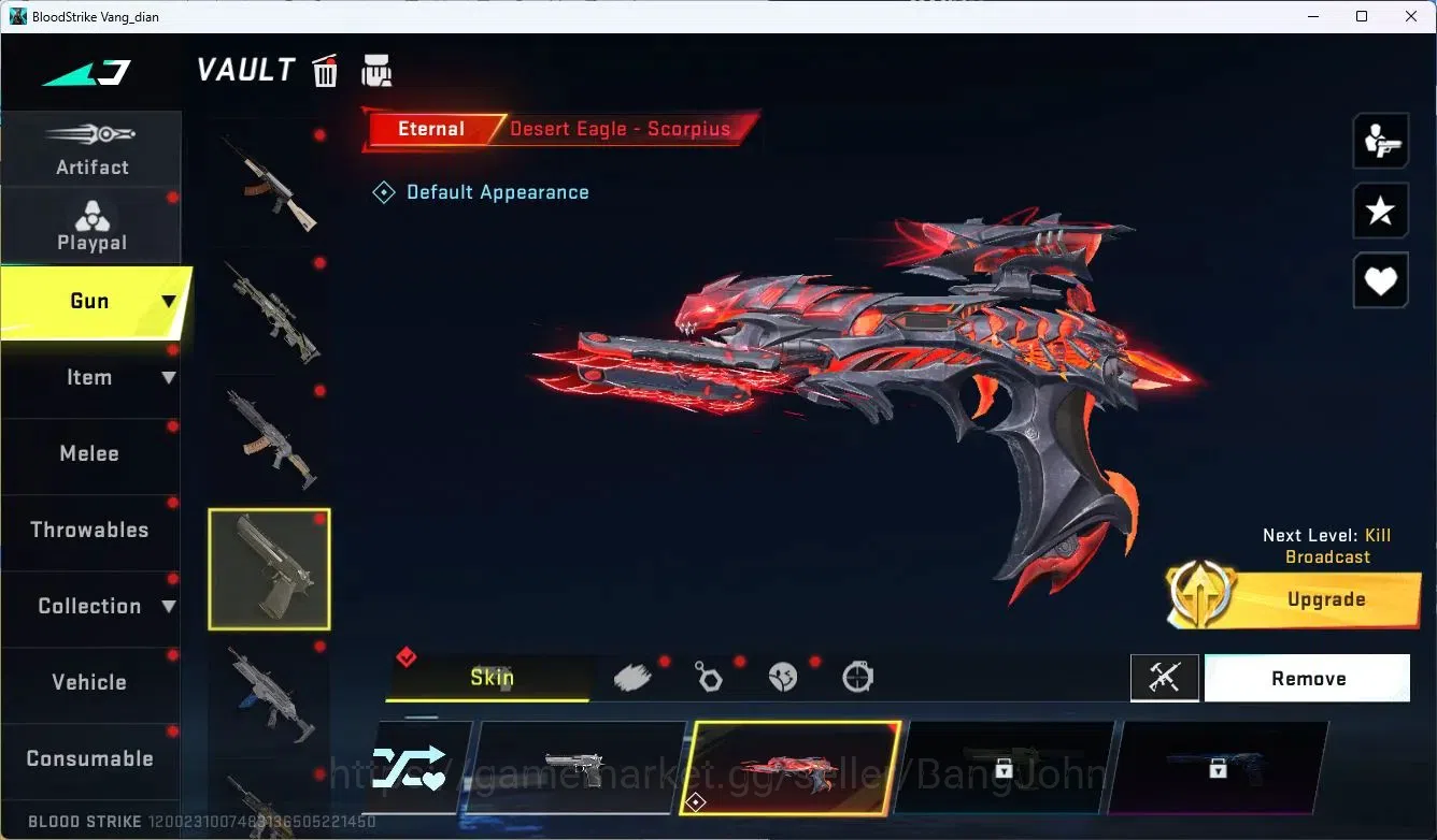 Blood Strike Accounts ASIA |4 Collab Guns (7DS&EVANGELION) |1 Ethernal G image 6