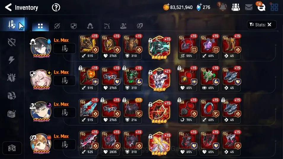 Epic Seven Accounts GLOBAL Unverif|19 ML(Monarch otS Iseria,LOTScales, image 13