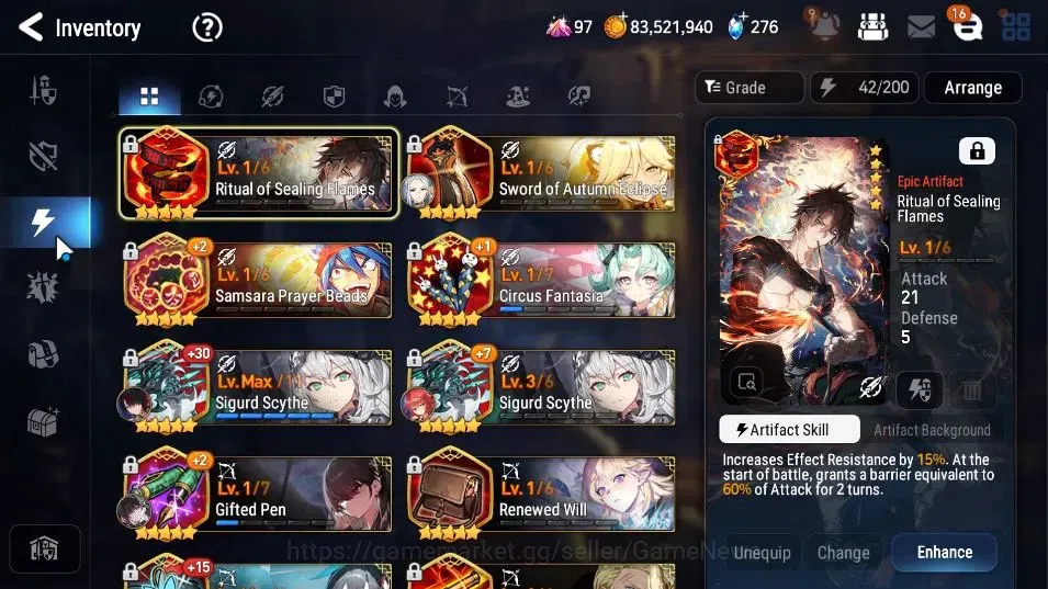 Epic Seven Accounts GLOBAL Unverif|19 ML(Monarch otS Iseria,LOTScales, image 15