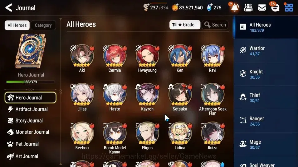 Epic Seven Accounts GLOBAL Unverif|19 ML(Monarch otS Iseria,LOTScales, image 7