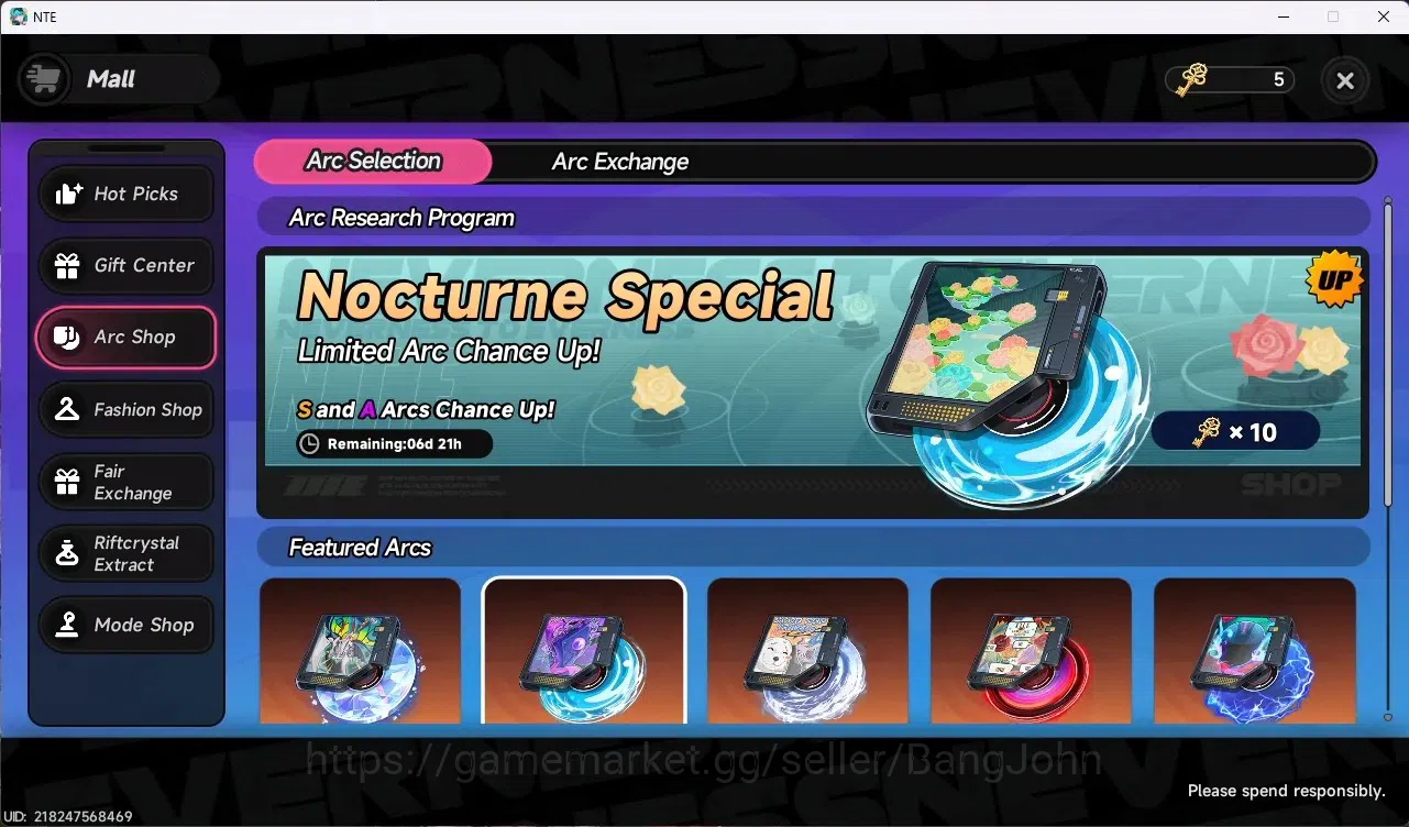 Neverness to Everness Accounts SEA| Lv 17 | 4 SSR 3 Limit(Hotori,Lacrimosa,Sakiri image 5