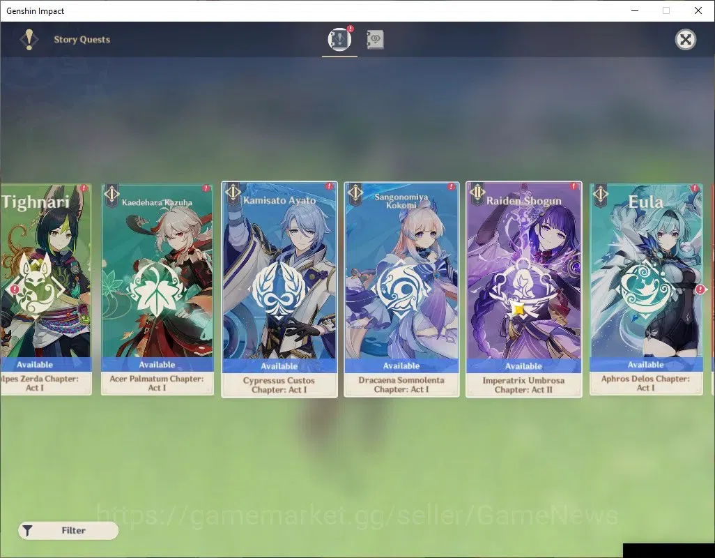 Genshin Impact Accounts Asia | AR 48| Reoni ON| 2 Limited| Skirk,Clorinde| image 16