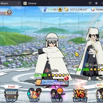 Bleach: Brave Souls Accounts High-End Global |1.3M BP+59K Orb|END Game|4K+ Acc & Summon