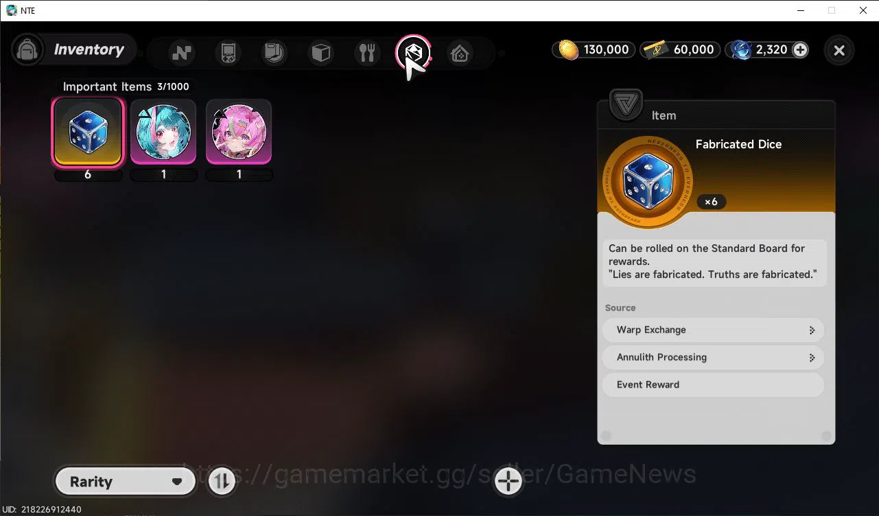 Neverness to Everness Accounts GLOBAL SEA|HL 3|Ready Gacha 2,3K Anulit|2 SSR Nana image 8