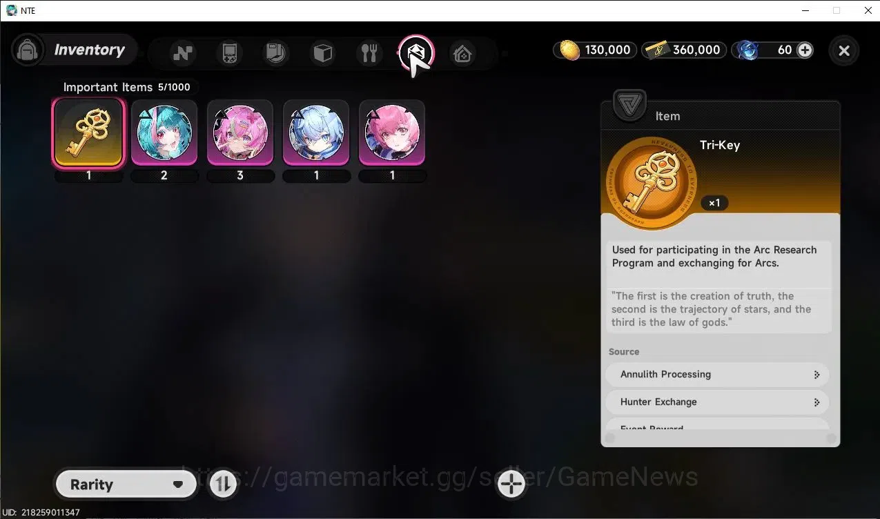 Neverness to Everness Accounts GLOBAL Europe|HL 3|5 SSR [Sakiri,Daffodill,Jiuyuan image 13