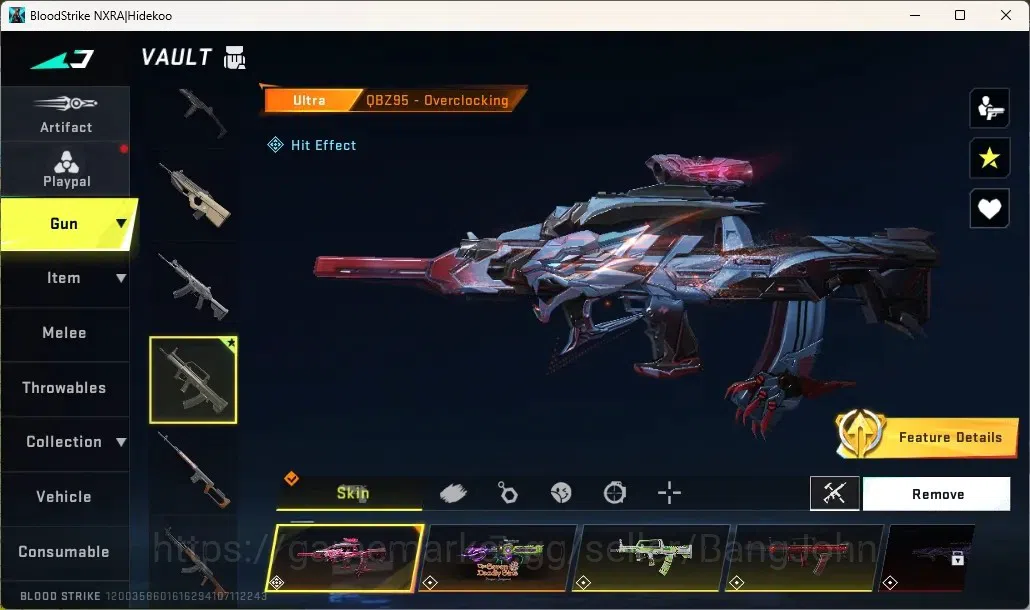 Blood Strike Accounts Collab Skin ASIA | 1 EVO: FAL-Evolved Draco|1 EVA,1 AOT,1 7DS Collab Guns|7 Ultra Guns|1 Ultra Melee|6 11