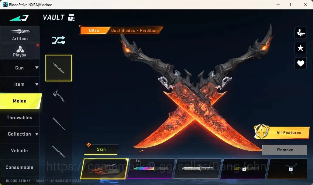 Blood Strike Accounts Collab Skin ASIA | 1 EVO: FAL-Evolved Draco|1 EVA,1 AOT,1 7DS Collab Guns|7 Ultra Guns|1 Ultra Melee|6 13