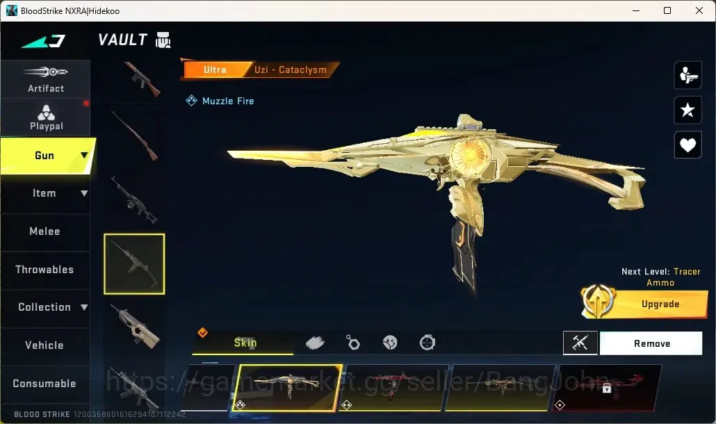 Blood Strike Accounts Collab Skin ASIA | 1 EVO: FAL-Evolved Draco|1 EVA,1 AOT,1 7DS Collab Guns|7 Ultra Guns|1 Ultra Melee|6 9