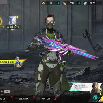 Blood Strike Accounts Collab Skin ASIA|ETERNAL Galil-Blight's Embrace Lv3|Collab AOT M4A1-Battle of Faith|Legendary