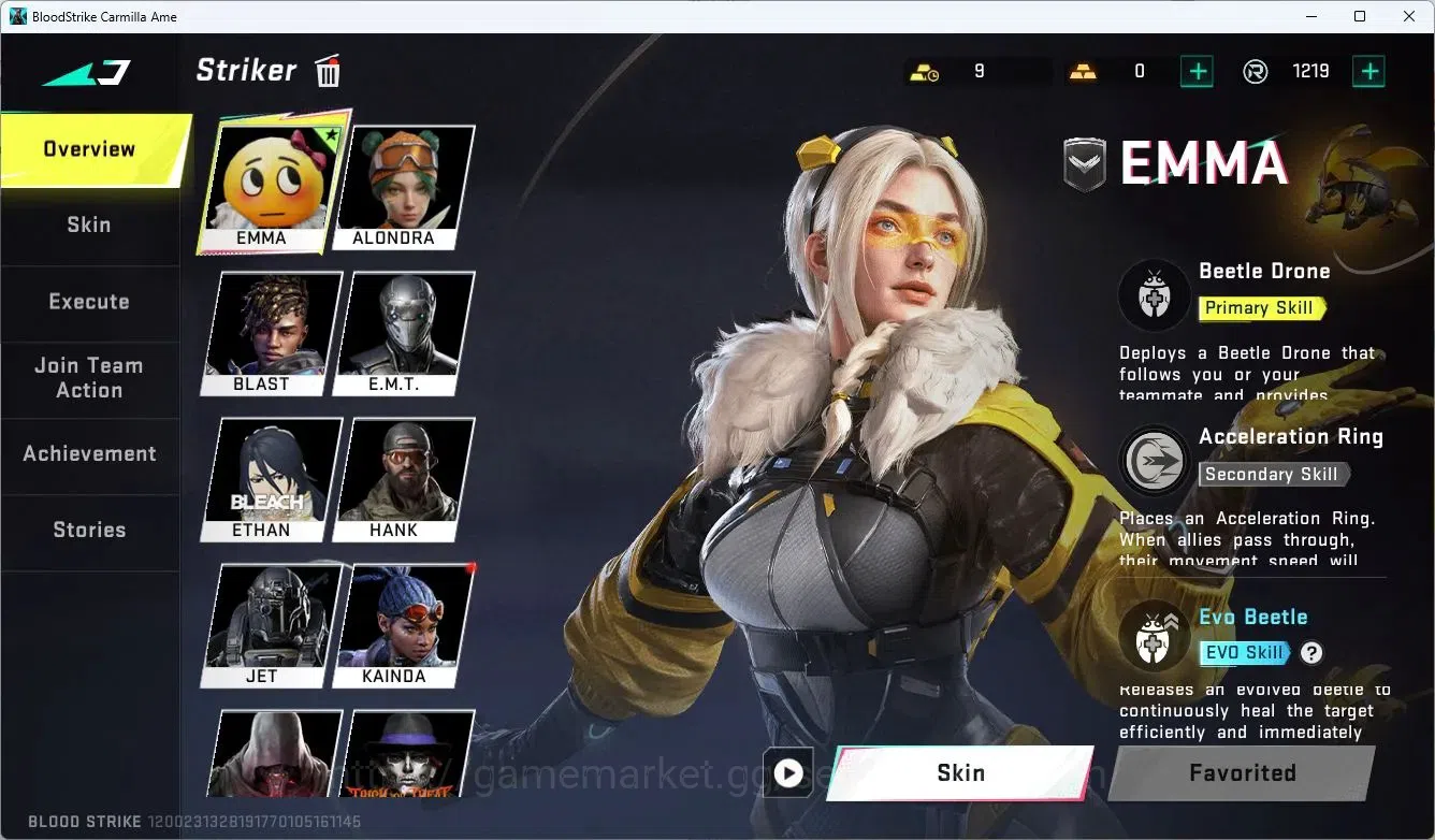 Blood Strike Accounts ASIA | Collab Ethan Striker | 6 Collab Guns | Limi image 6