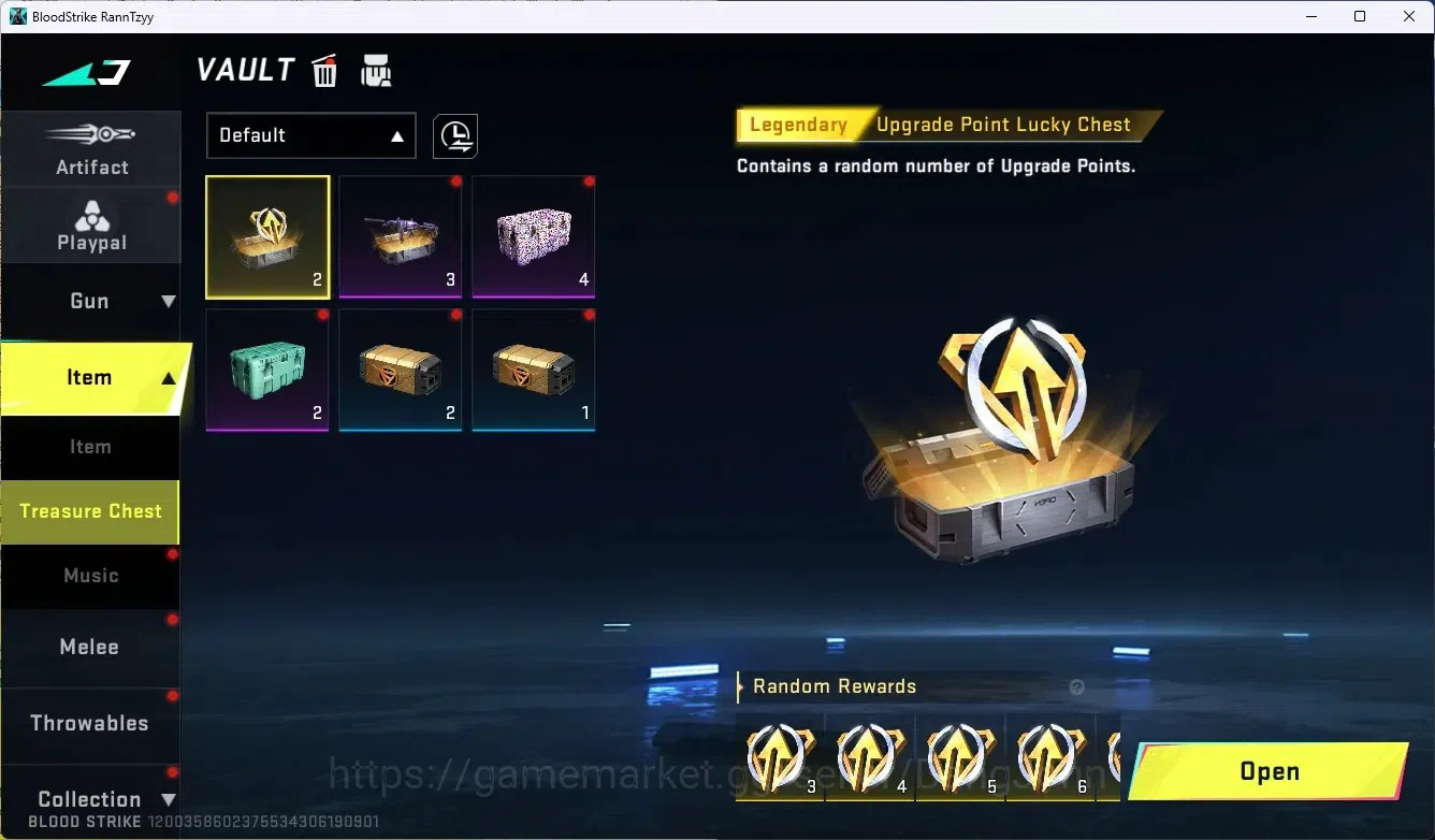 Blood Strike Accounts ASIA|Ultra Shuriken-Azure Thunder|1 Eternal Uzi-St image 13