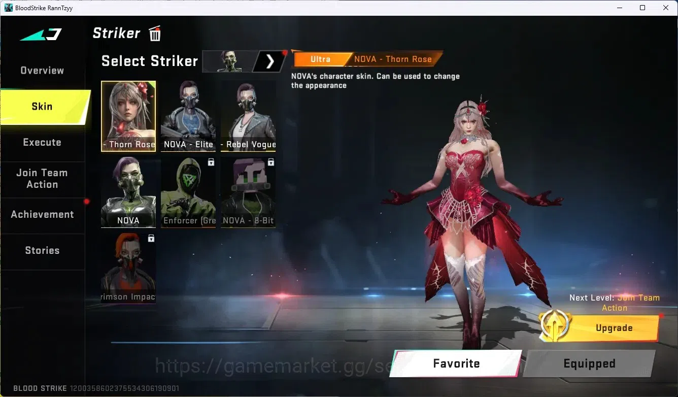 Blood Strike Accounts ASIA|Ultra Shuriken-Azure Thunder|1 Eternal Uzi-St image 18