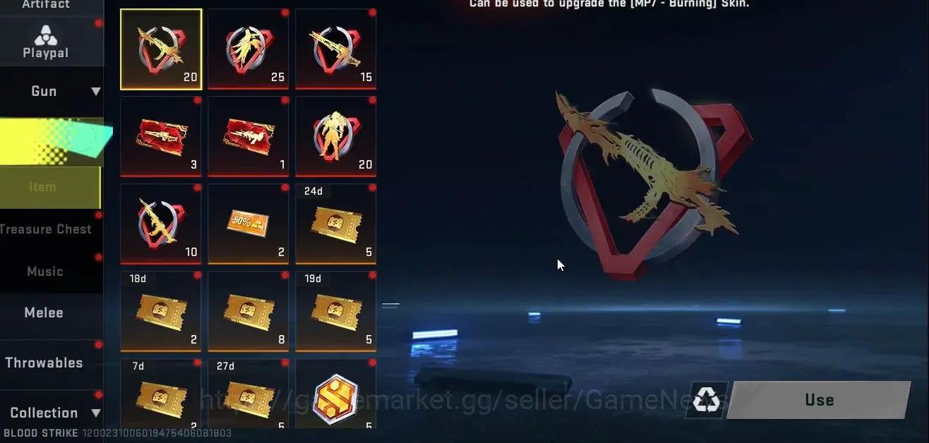 Blood Strike Accounts ASIA|Collab TOKREV [MCX, FN2000]|7DS [M700, AK47]| image 11