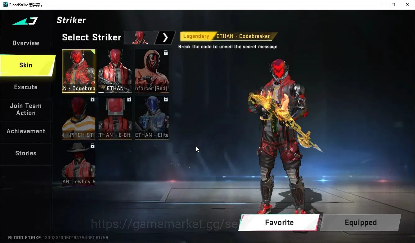 Blood Strike Accounts ASIA|Collab TOKREV [MCX, FN2000]|7DS [M700, AK47]| image 3
