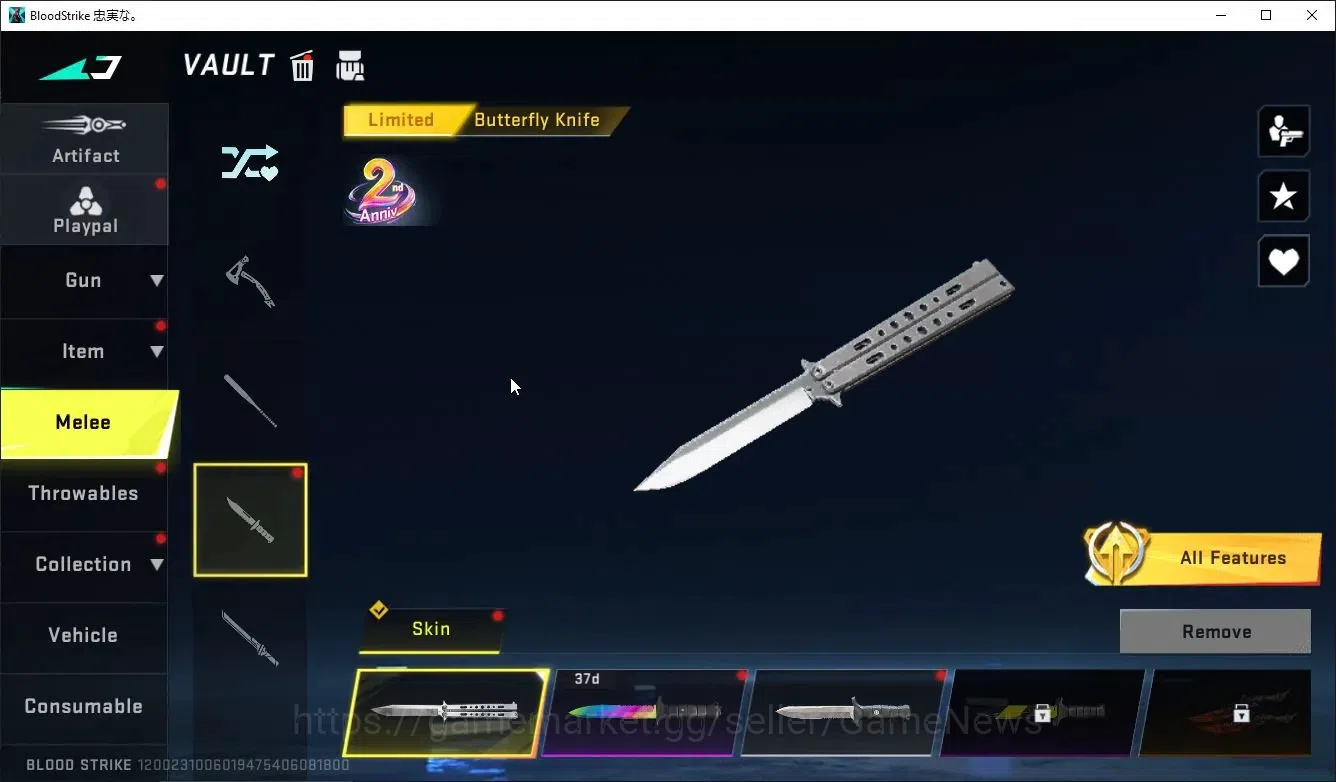 Blood Strike Accounts ASIA|Collab TOKREV [MCX, FN2000]|7DS [M700, AK47]| image 4