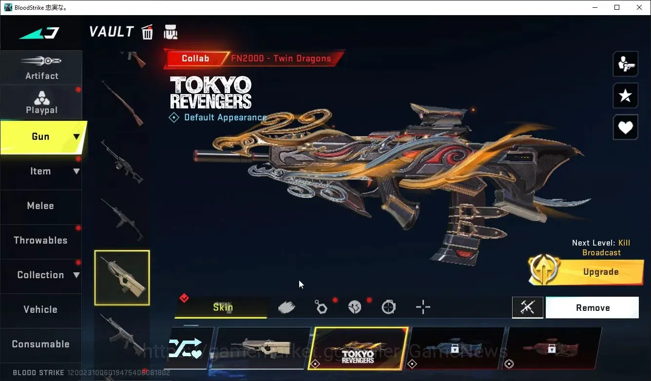 Blood Strike Accounts ASIA|Collab TOKREV [MCX, FN2000]|7DS [M700, AK47]| image 6