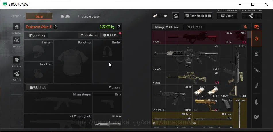 Arena Breakout Accounts High-End [MOBILE] Lv30|SV 115M|CV 102M|Legend AR57 Symphony |Many Weapon Skin|Gear Skin|CN 2