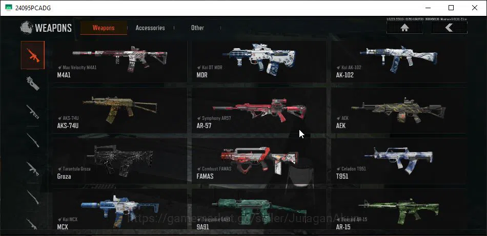 Arena Breakout Accounts High-End [MOBILE] Lv30|SV 115M|CV 102M|Legend AR57 Symphony |Many Weapon Skin|Gear Skin|CN 5