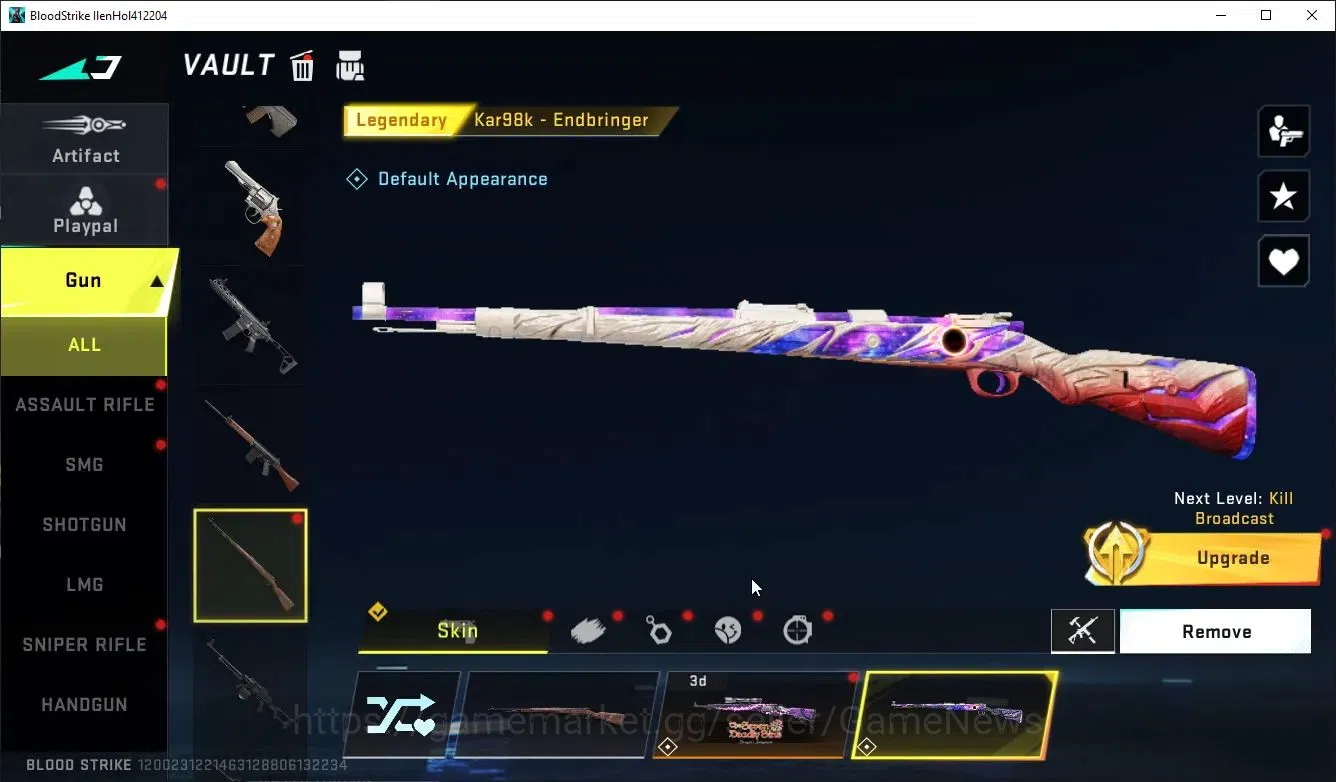 Blood Strike Accounts ASIA|MELEE TALONKnife+Collab BLEACH BYAKUYA+3 Lege image 9