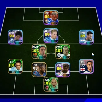eFootball Accounts Legends & Iconic Players Android|5 Epic Xavi,Christiian Abbiati,Martin Caceres,Guti,William Pacho,Yuki
