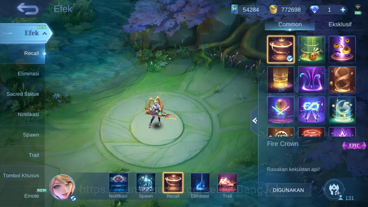 Mobile Legends: Bang Bang Accounts Others "Hero 131 | skin 492 | legend franco | legend miya | hxh harith | kof gusion 4