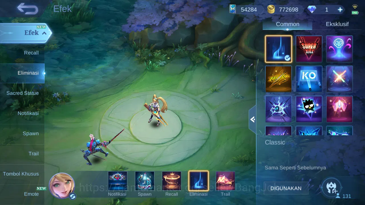 Mobile Legends: Bang Bang Accounts Others "Hero 131 | skin 492 | legend franco | legend miya | hxh harith | kof gusion 5