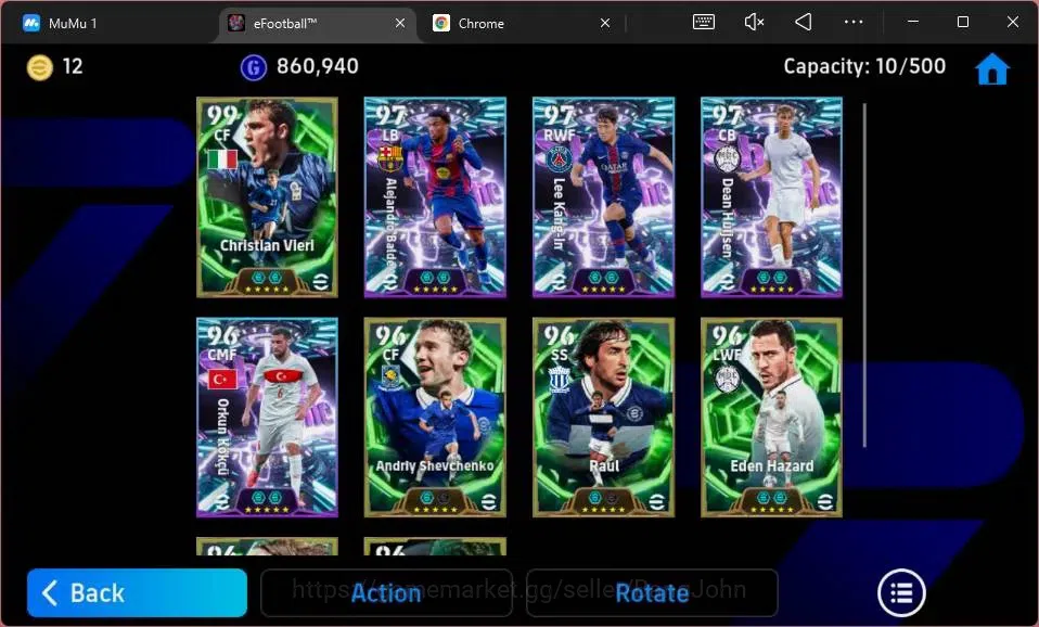 eFootball Accounts Android|PW 3147 |SHW Bade,Kang In,Huijsen,Kokcu|Ep image 4
