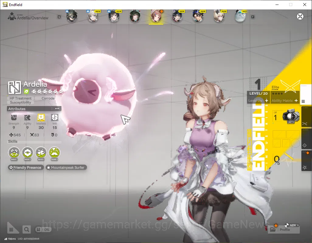Arknights: Endfield Accounts NA/EU|Lv2|Fresh Starter|SSR2(1Limit)+1(*6WP)|Zhuan image 11