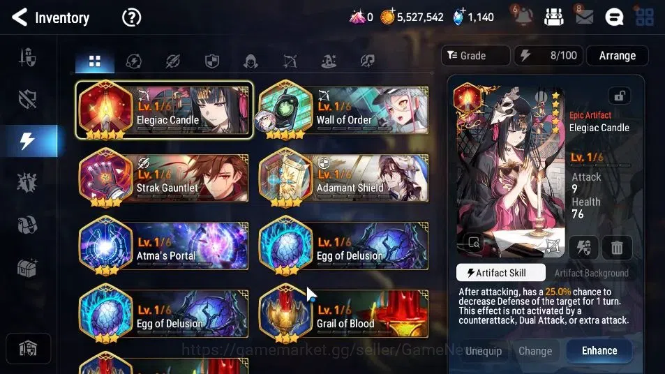 Epic Seven Accounts GLOBAL Unverif|New Era|2 ML(Rhiana&Luciel,Fallen C image 14