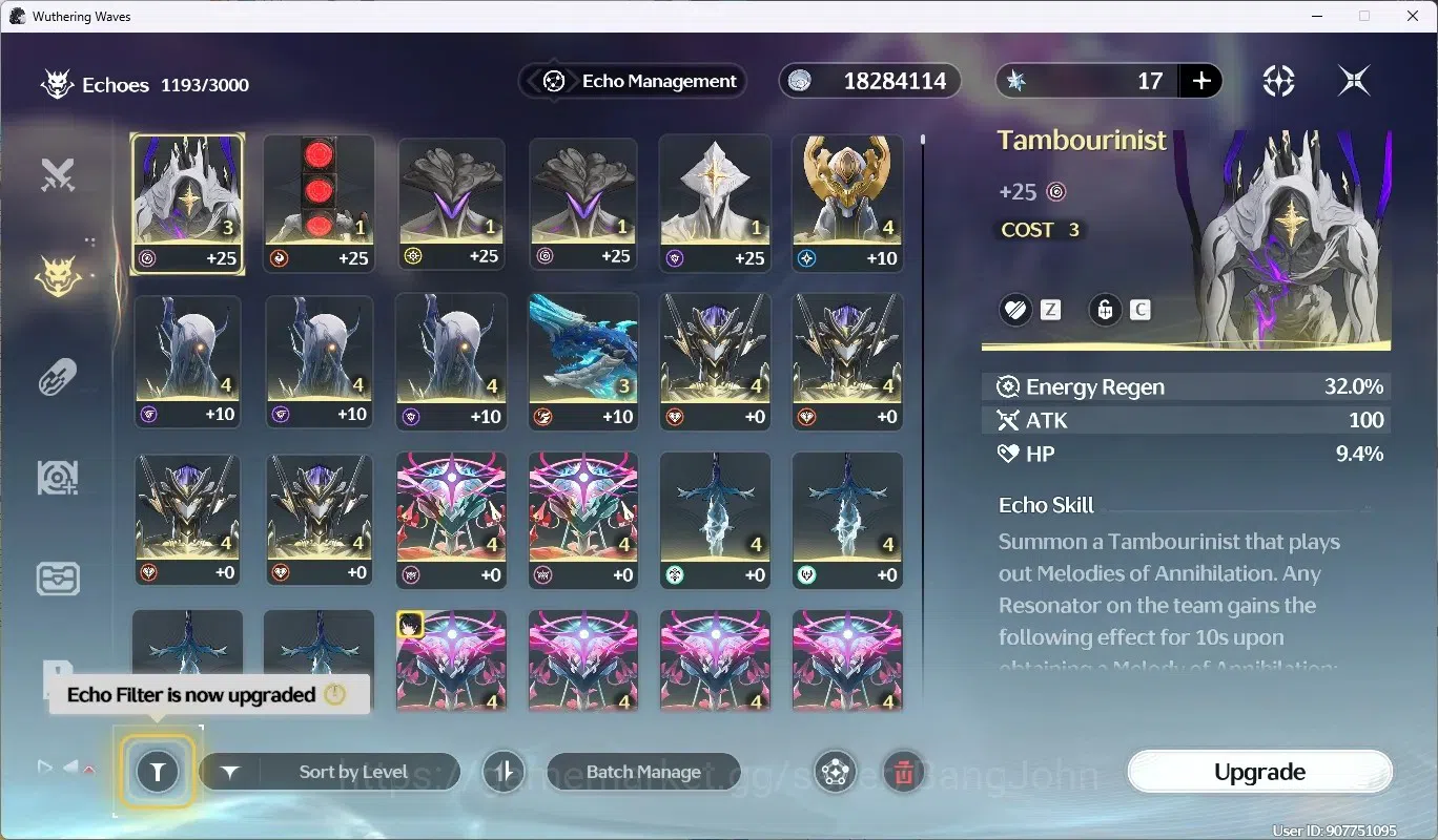 Wuthering Waves Accounts SEA|UL 48 | Rank 5 | 4 Char Limited [Lucy RC6, Sho image 5