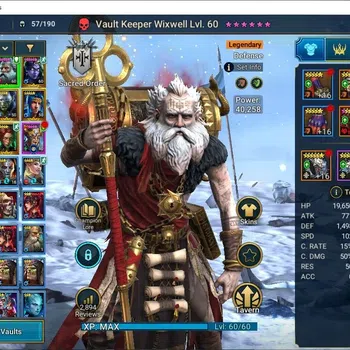 Raid: Shadow Legends Accounts Mid-Game Lv 49|740K Power|25