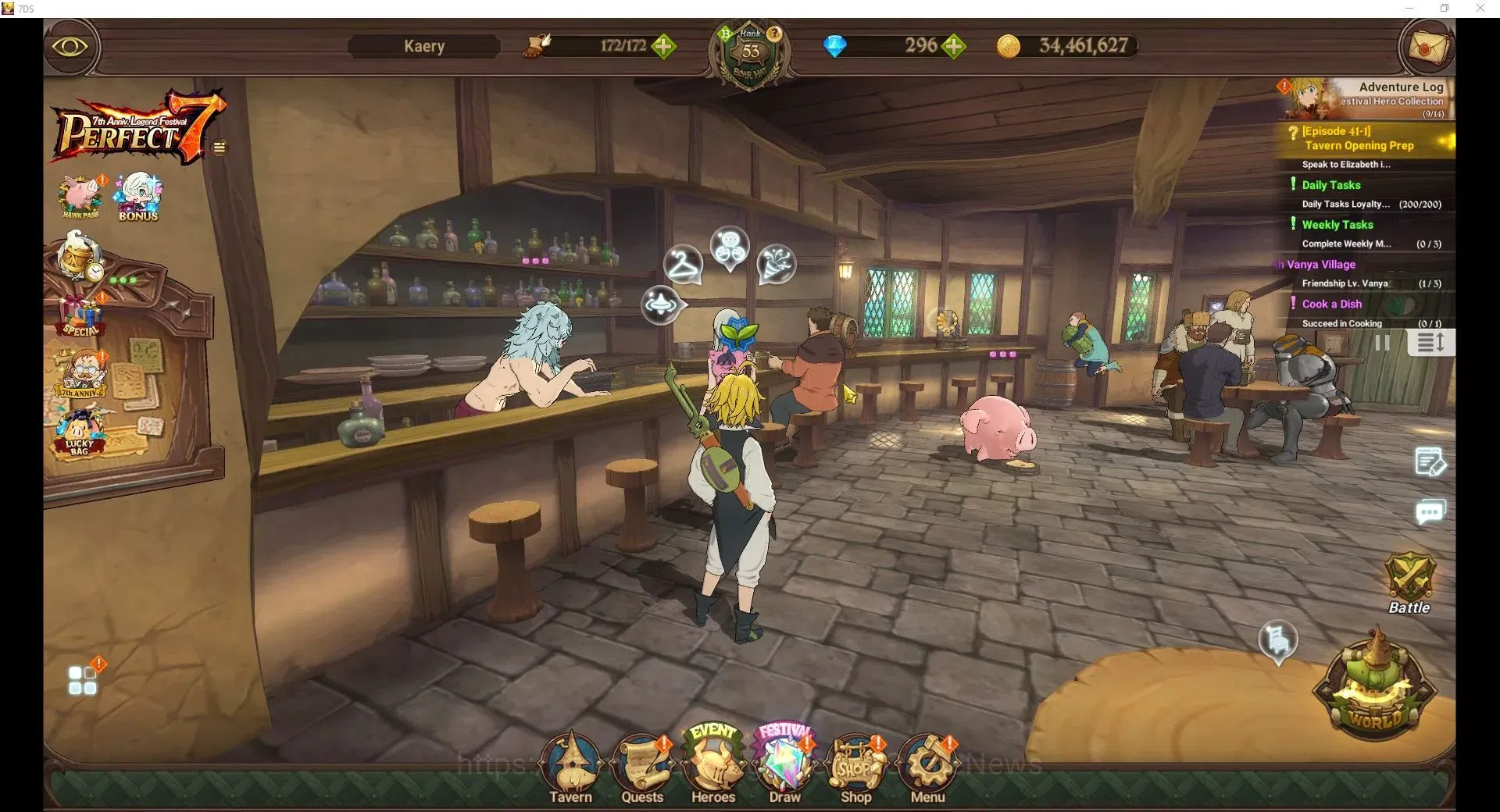 The Seven Deadly Sins: Grand Cross Accounts Global|1,1M CC|296 DM+1 Spring Box |3 LR+4 UR|Neme image 1