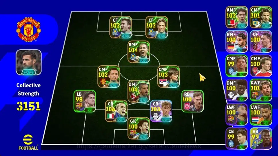 eFootball Accounts Legends & Iconic Players Android|13 Epic Fabio Canavaro,Eden Hazard,Genaro Gatuso,Dragan 1