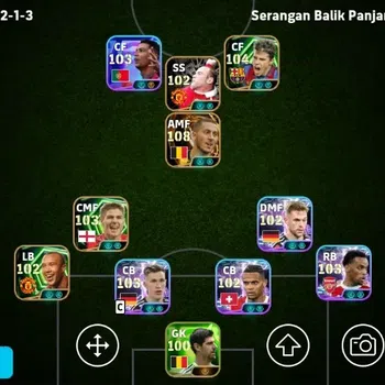 eFootball Accounts Others Mobile|PW 3201|Eden Hazard BigT,Cristiano Ronaldo ShowT,Cody Gakpo ShowT,Lisandro Martinez