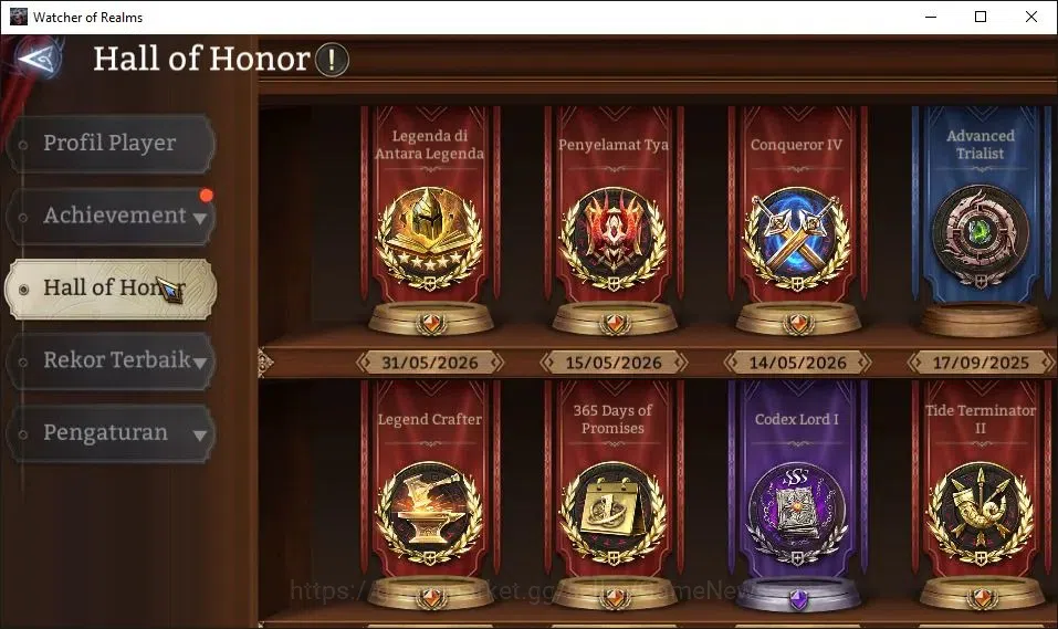 Watcher of Realms Accounts GLOBAL 60x|8M Power|15 Lord[ValderonA5,IngridA1,Pr image 4