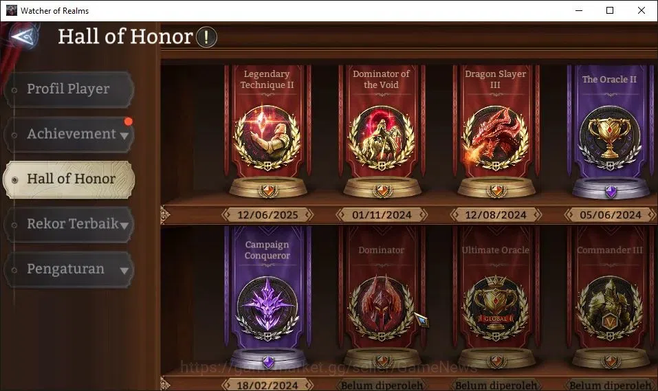 Watcher of Realms Accounts GLOBAL 60x|8M Power|15 Lord[ValderonA5,IngridA1,Pr image 5