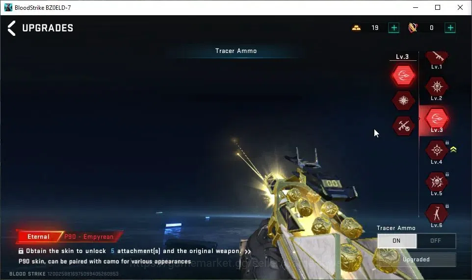 Blood Strike Accounts ASIA|3 ETERNAL[Galil Lv2,P90 Lv3,SCAR Lv2]|2 ULTRA image 18