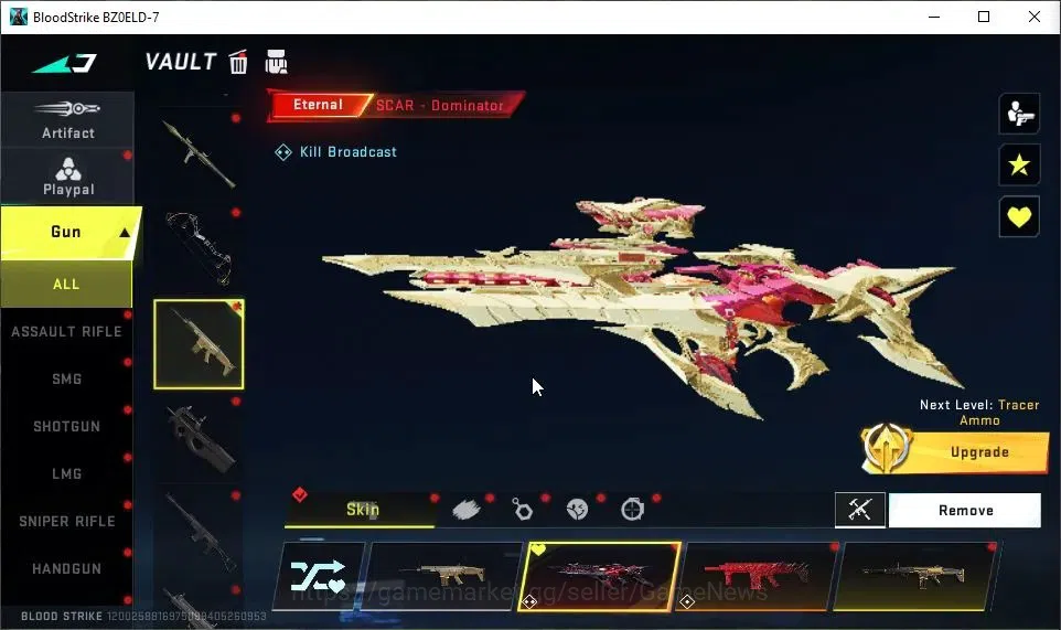 Blood Strike Accounts ASIA|3 ETERNAL[Galil Lv2,P90 Lv3,SCAR Lv2]|2 ULTRA image 19