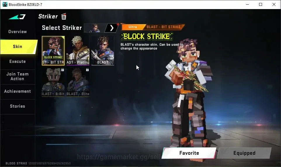 Blood Strike Accounts ASIA|3 ETERNAL[Galil Lv2,P90 Lv3,SCAR Lv2]|2 ULTRA image 4