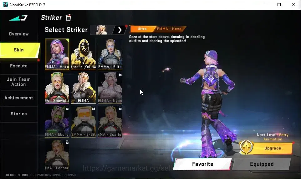 Blood Strike Accounts ASIA|3 ETERNAL[Galil Lv2,P90 Lv3,SCAR Lv2]|2 ULTRA image 5