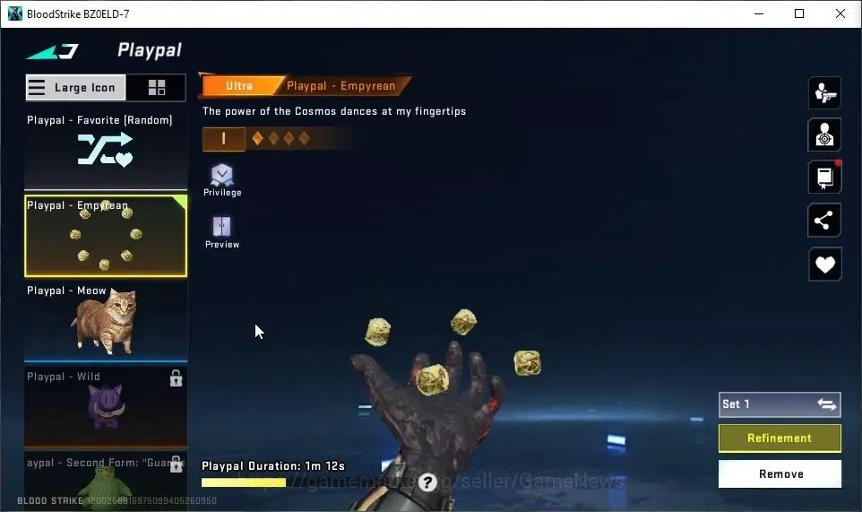 Blood Strike Accounts ASIA|3 ETERNAL[Galil Lv2,P90 Lv3,SCAR Lv2]|2 ULTRA image 9