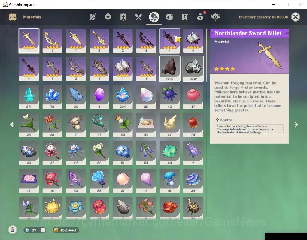 Genshin Impact Accounts ASIA|ENDGAME+Full Archons|AR 60|20 Limit+ 10(*5Wep image 11
