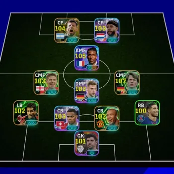 eFootball Accounts Legends & Iconic Players COLECTIVE 3186+ | NEW CARD M OLISE x L MATHAUS x S GERARD x M DHEPAY x G