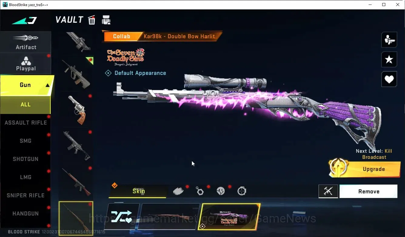 Blood Strike Accounts ASIA|ETERNAL DEagle-Scorpius+Collab TR FN2000,Jack image 12