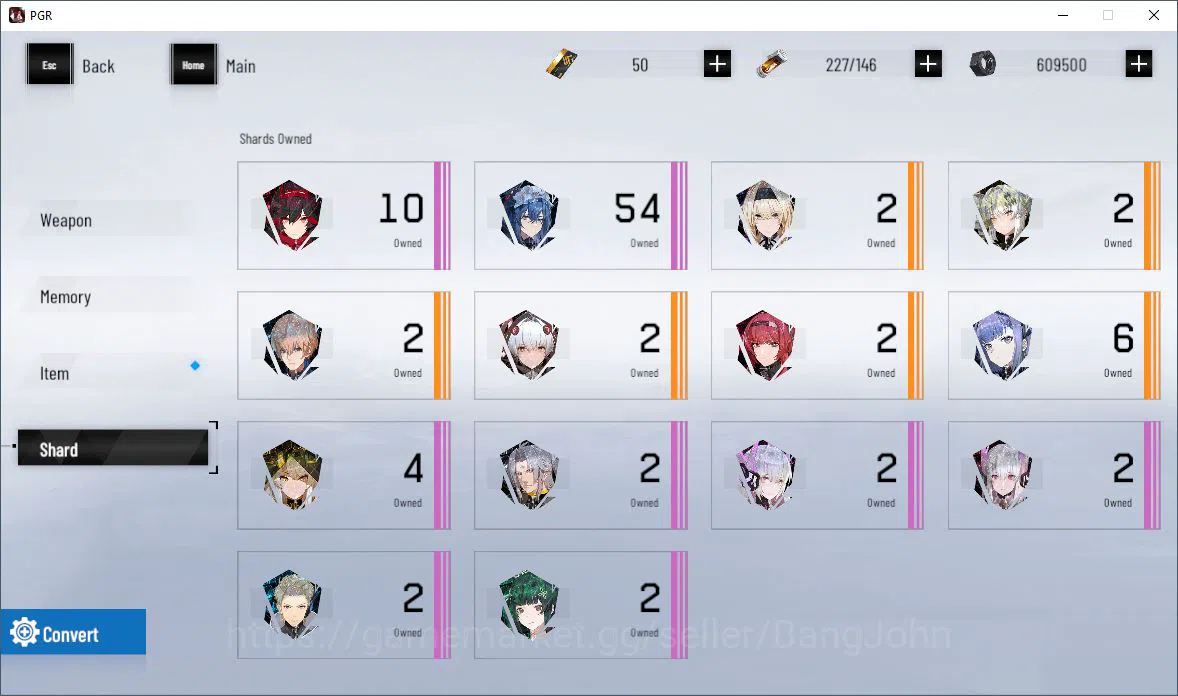 Punishing: Gray Raven Accounts ASIA|Lv 47 | [S Nirvantia,S Crepuscule,S LuciaCW,S image 6