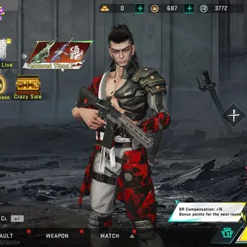Blood Strike Accounts Collab Skin ASIA|ETERNAL[DEagle-Scorpius Lv2]|ULTRA Melee The Iron+[EMMA,ETHAN,URB,AUG,Etc]|Collab OPM