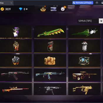 Free Fire Accounts Indonesia | 2 Naruto Bundle | Electrify Bunny Backpack |Check SS FF1046B