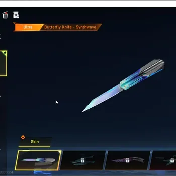 Blood Strike Accounts Starter ASIA|STARTER 1 ULTRA MELEE: Butterfly Knife-Synthwave|ULTRA GUN: Galil-Knight|3 LEGENDARY