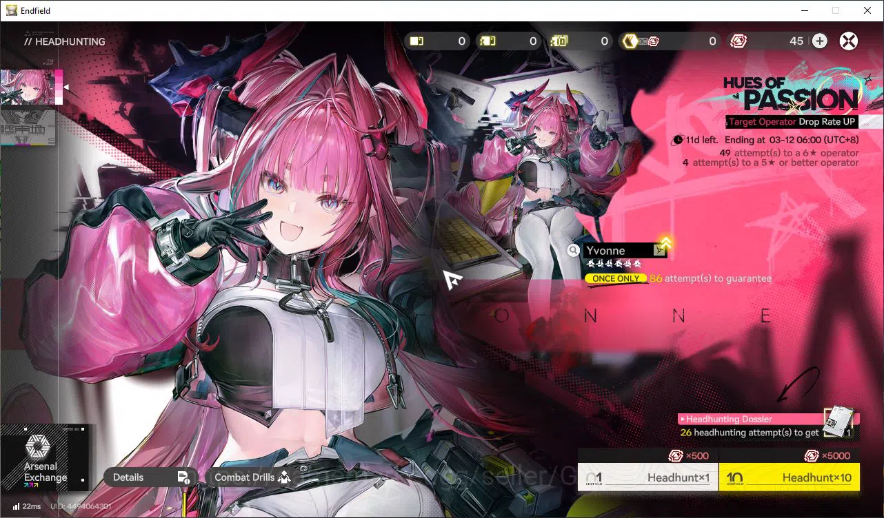 Arknights: Endfield Accounts Asia Lv54|6SSR[LaevaP3+Sign,Gilberta,(Ardelia,Last image 20
