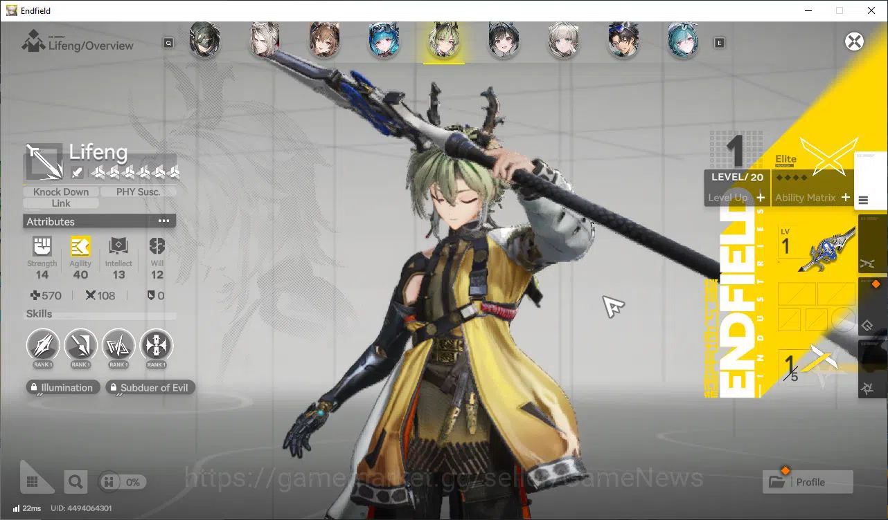 Arknights: Endfield Accounts Asia Lv54|6SSR[LaevaP3+Sign,Gilberta,(Ardelia,Last image 6